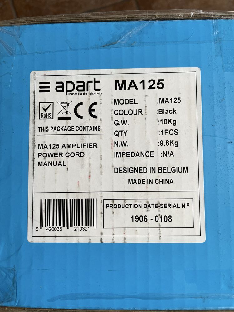 APART Audio MA125