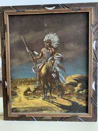 Quadro Guerreiro índio Mexicano