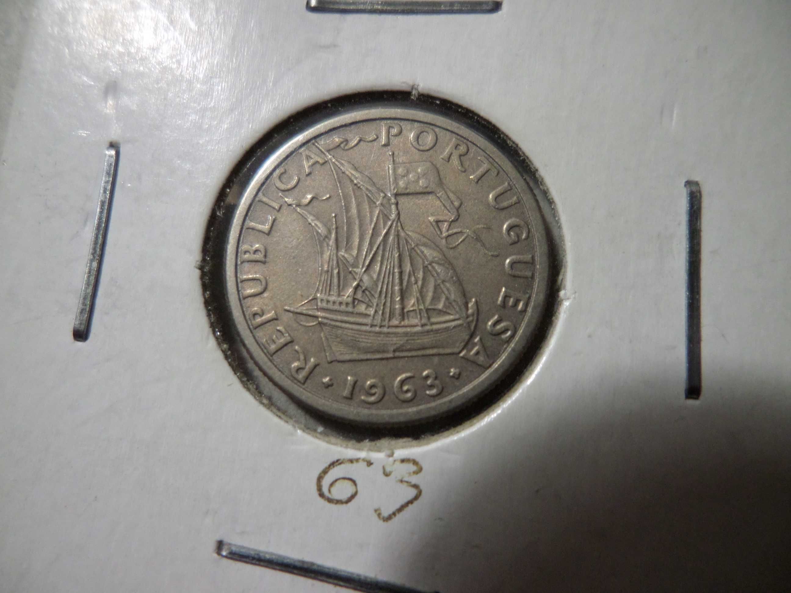 Moeda da Republica Portuguesa: 2.5 Escudos 1963