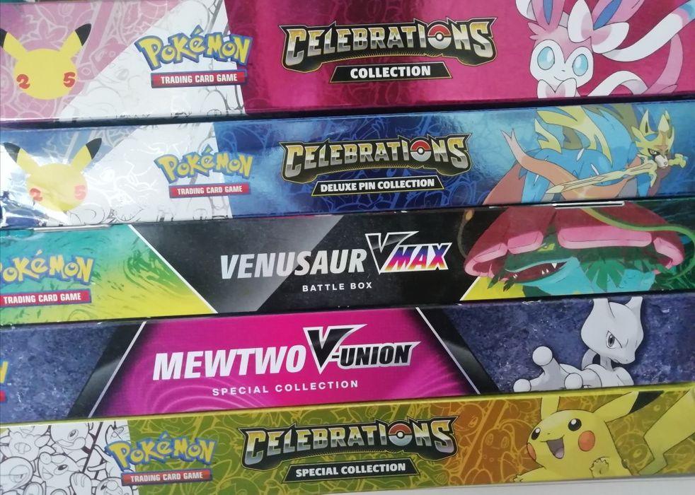 Caixas POKEMON [vários tamanhos]