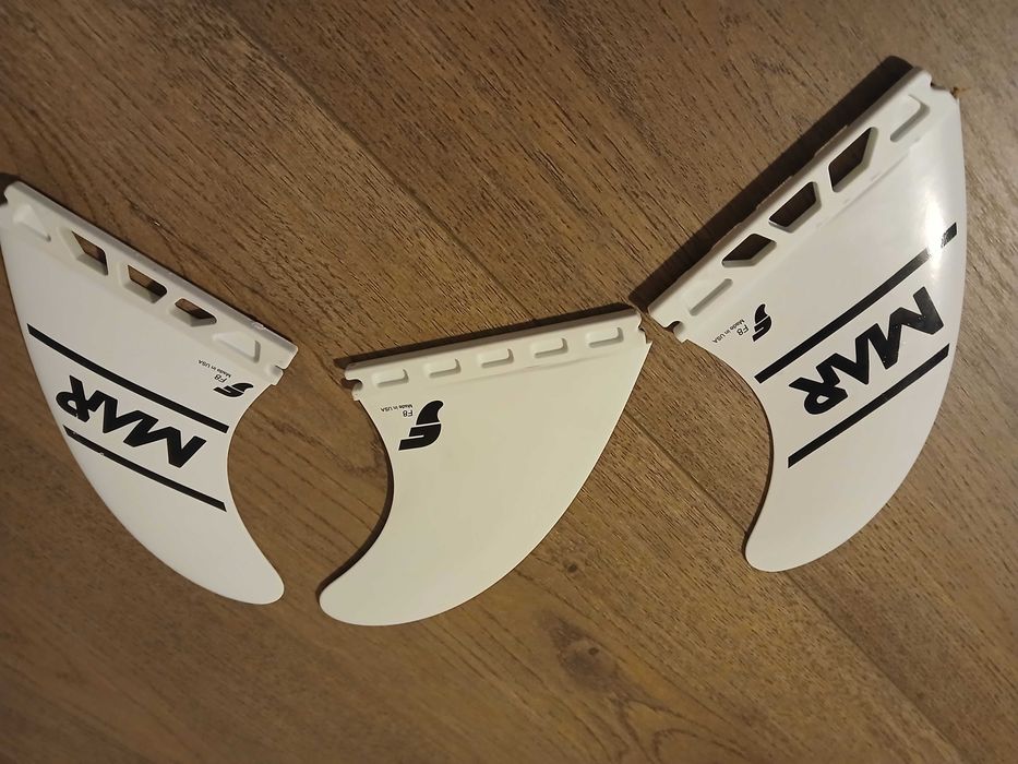 Quilhas sistema Future,  tamanho l da Mar Surfboards