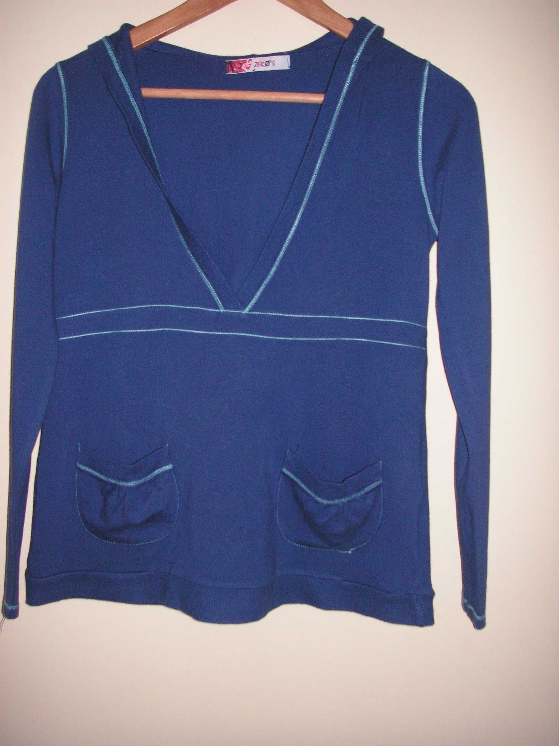 T Shirt / Túnica com Capuz Bershka e Zero´s