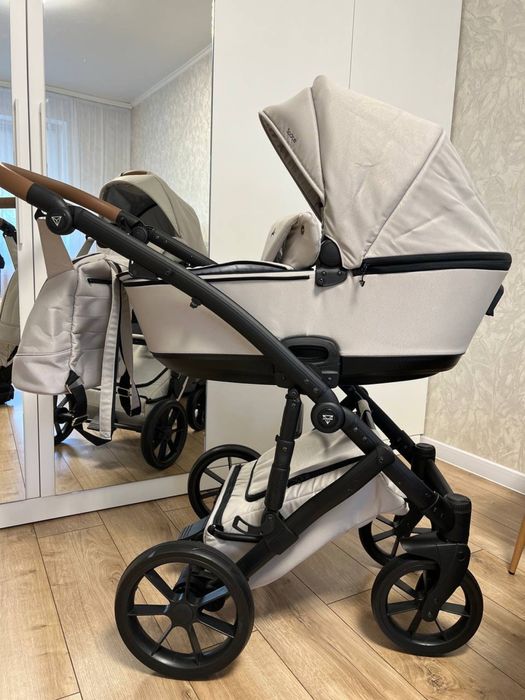 Коляска 2 в 1 Junama Space Beige 02, Візок дитячий, коляска