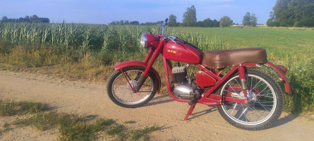 Wfm M06 125 s34 1963 wsk b1 SHL jawa mz