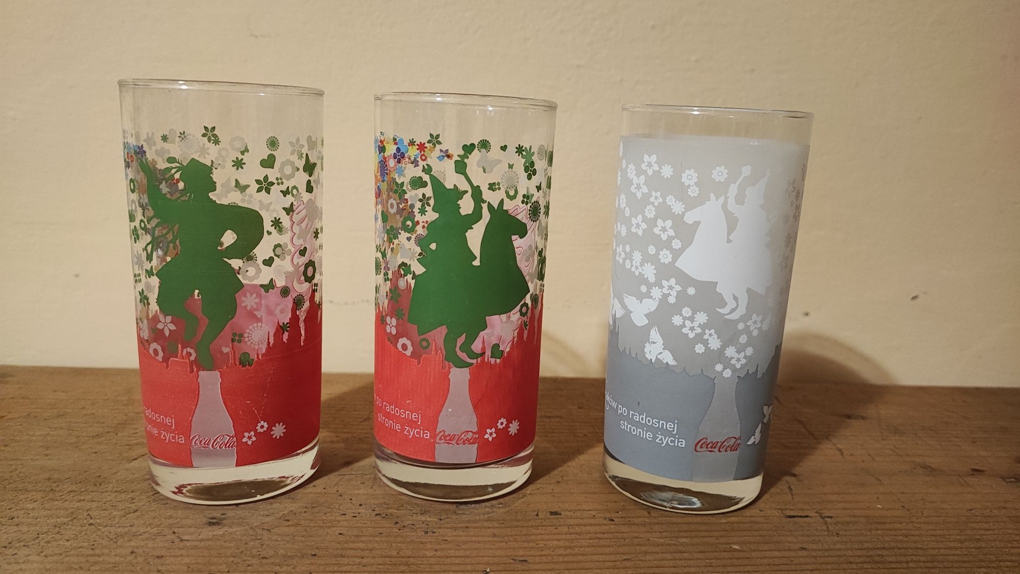 Szklanki kolekcjinerskie Coca cola Kraków