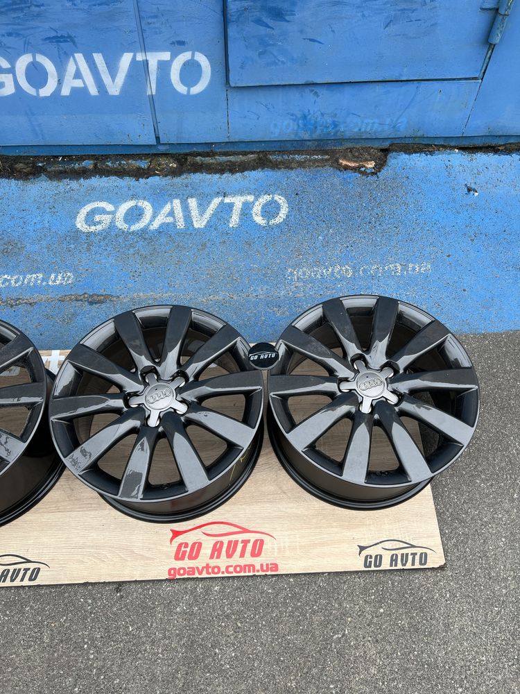 Goauto диски Audi 5/112 r17 et47 8j dia66.6-57.1 в графіті як нові