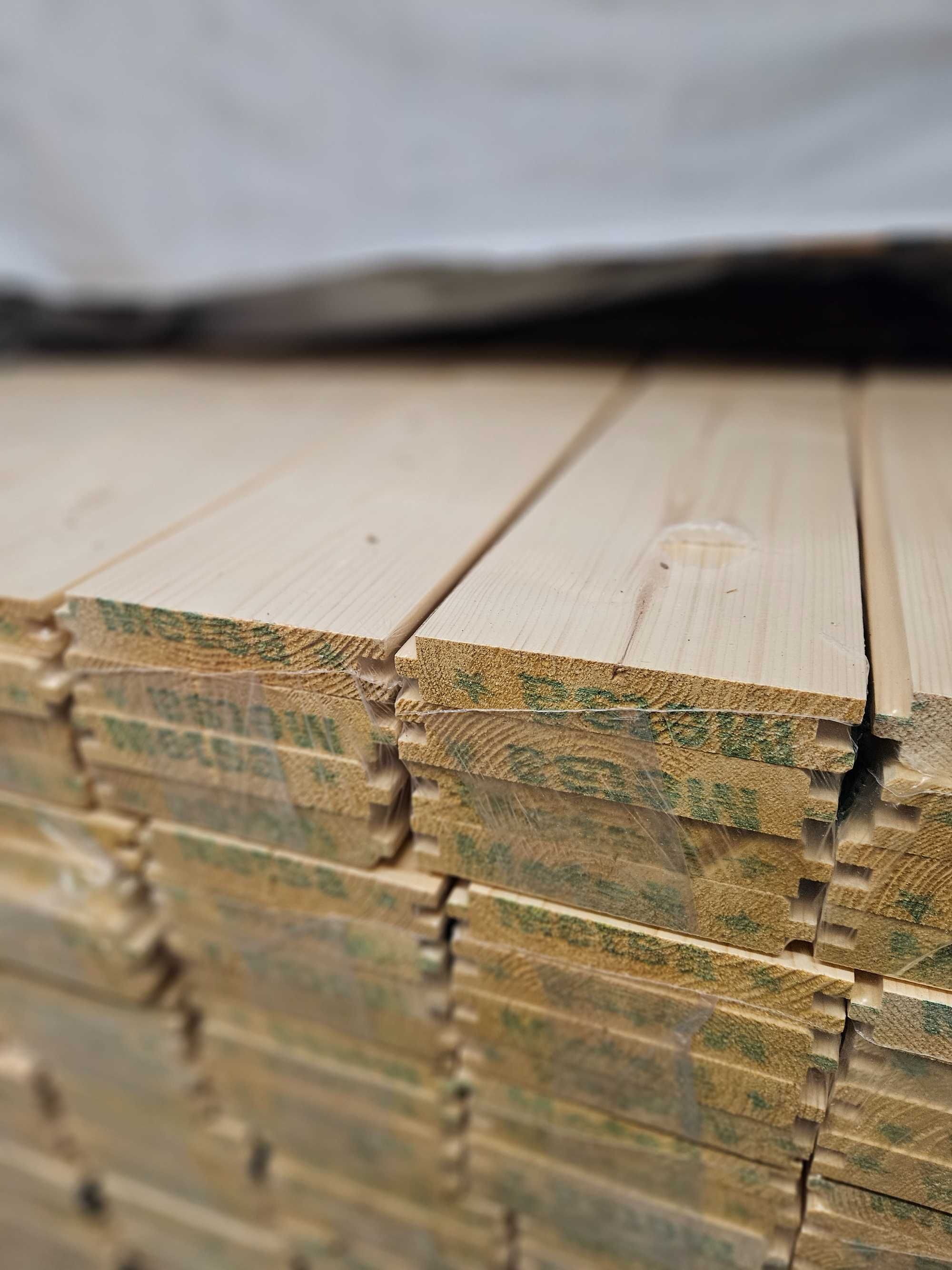 Deska stropopodłoga | 27x146mm AB | świerk skandynawski