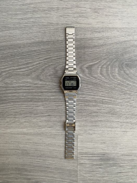 Relógio Casio Clássico Aço Inoxidavel Cinzento