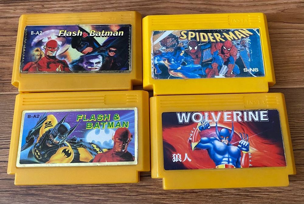 Dendy (Steepler): Batman, Zen Ninja, Contra, Gremlins, Dracula, Alien3