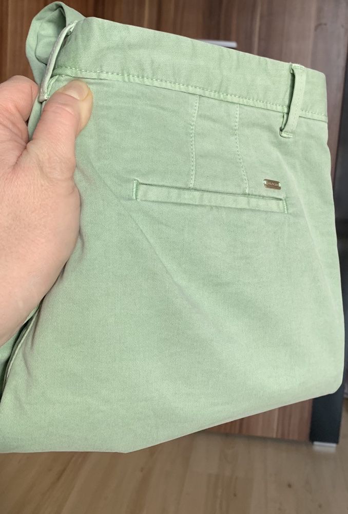 Nowe oryginalne chinosy spodnie miętowe Tommy Hilfiger S/M