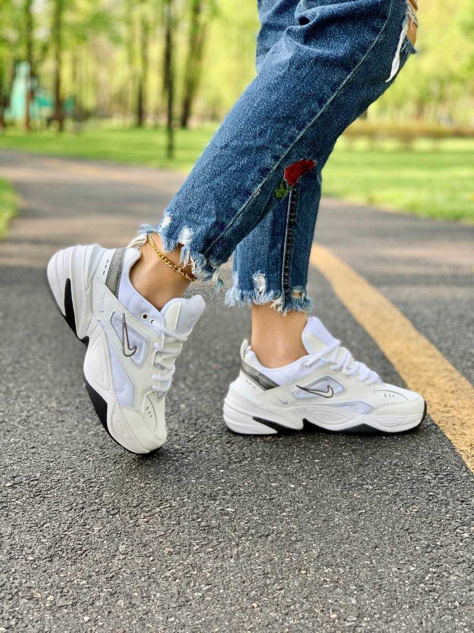 Жіночі кросівки Nike M2K Tekno 'White Grey' (36-40)