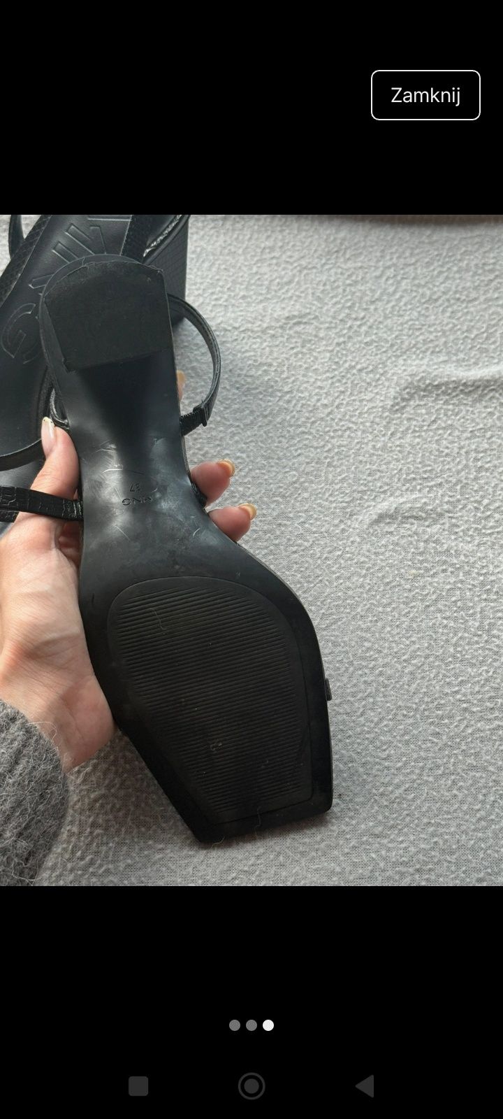 Sandały sandałki damskie Mango rozmiar 37