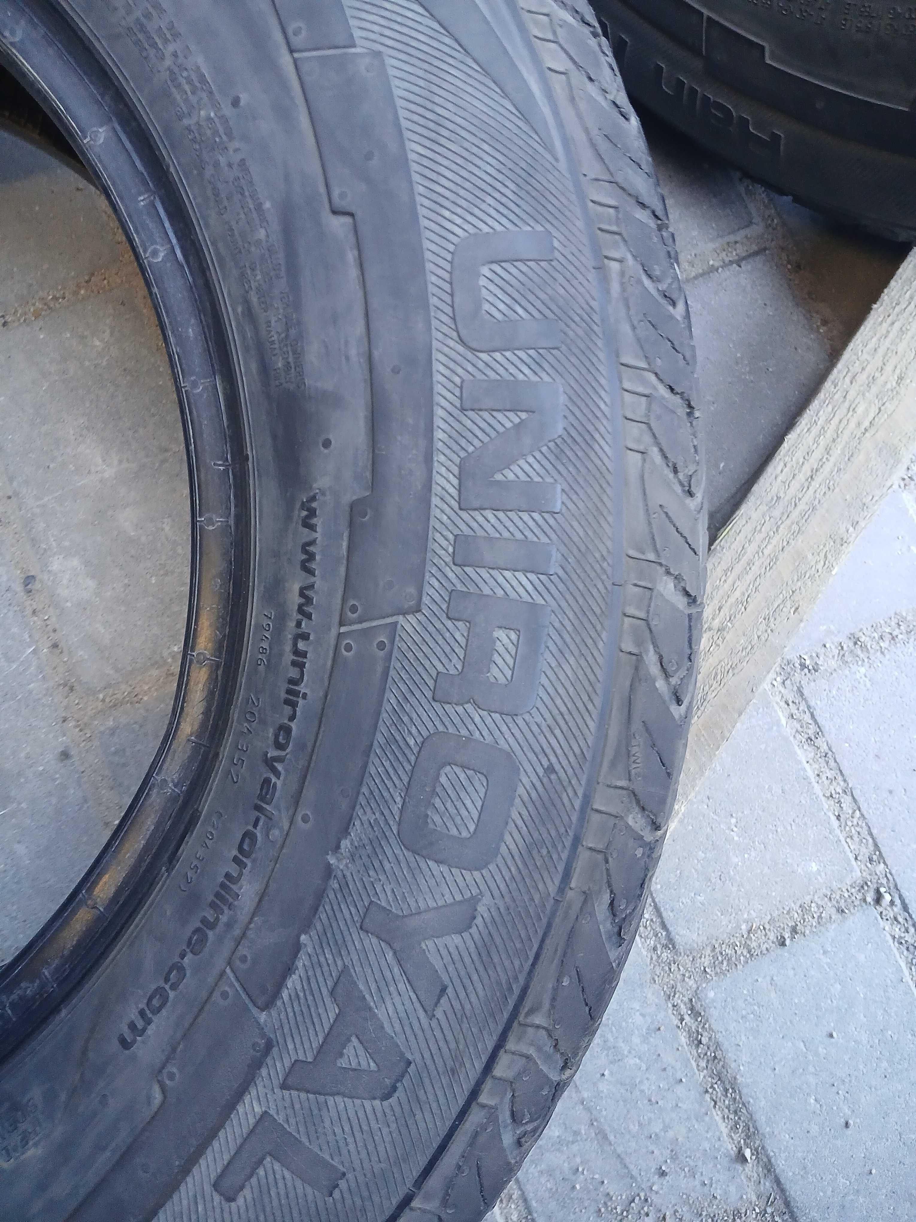 2x używane opony letnie 185 R14C 185/80 R14C Uniroyal Gwarancja Montaż