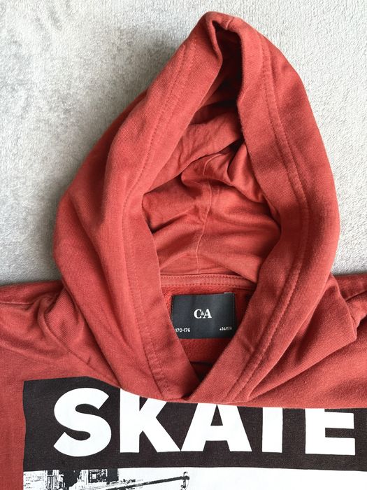 Bluza chłopięca z kapturem C&A rozm. 170-176