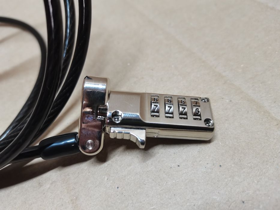 Kensington linka zabezpieczająca kradzież laptopa 3w1 szyfrowa