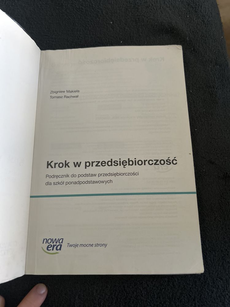 Ksiazka do podstaw przedsiebiorczosci
