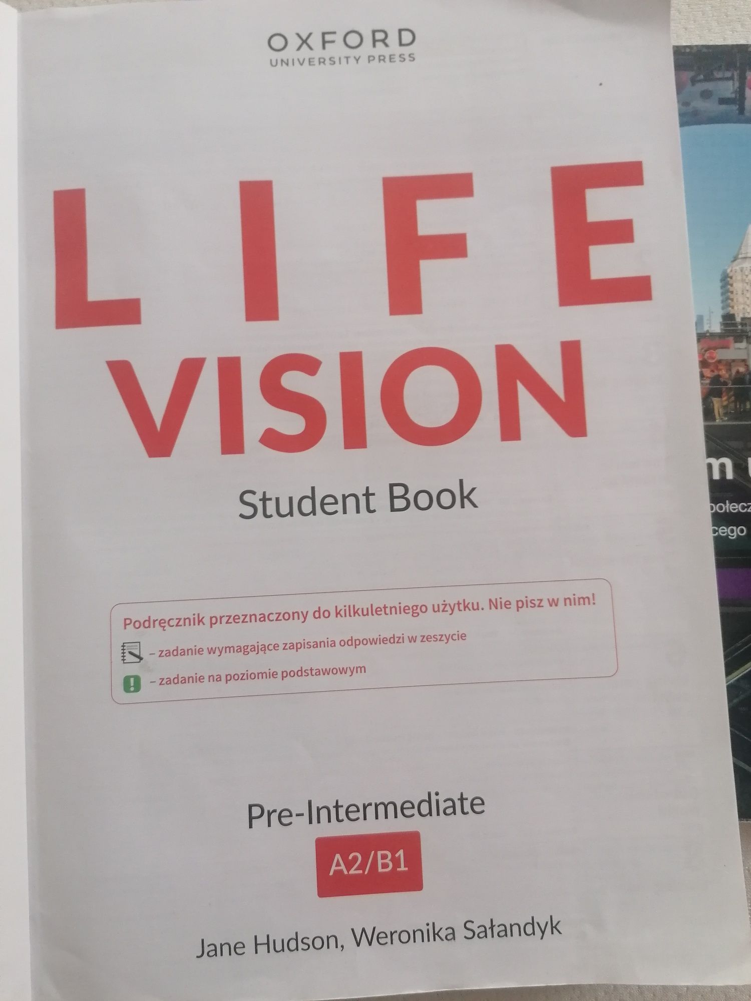 Life vision Język angielski klasa 1 liceum
