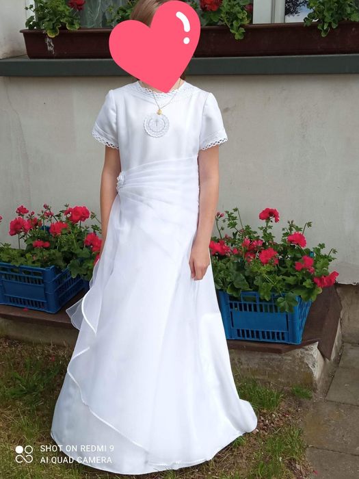 Albo-sukienka do komuni