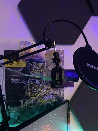 Mikrofon Novox NC 1 + Uchwyt, Pop Filtr