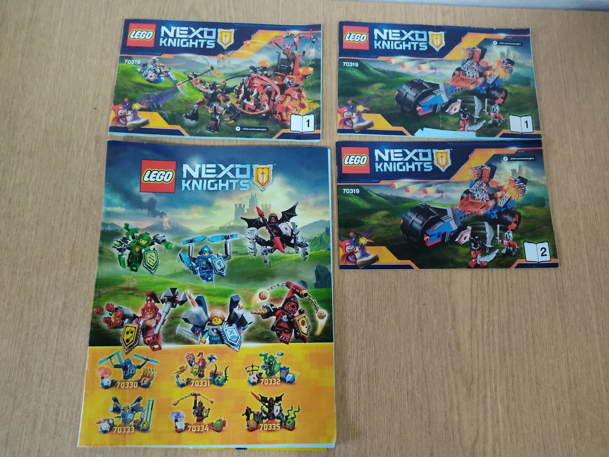 Intsrukcje Lego Nexo Knight