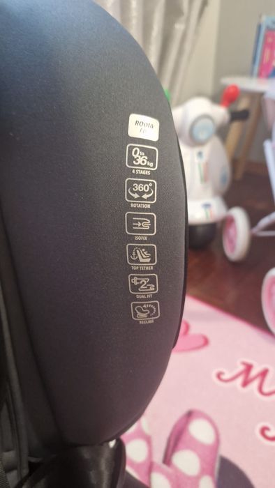 Cadeira baby auto rodia fix