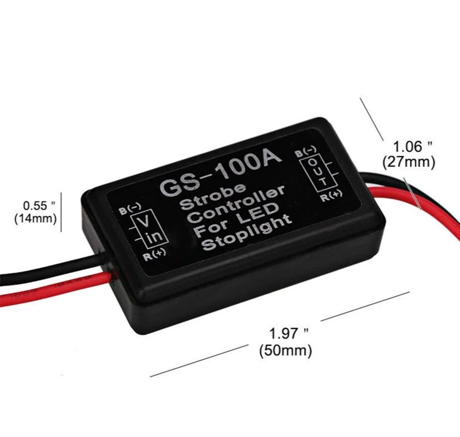 Контроллер стоп сигнала или мигающий стоп GS-100A стробоскоп