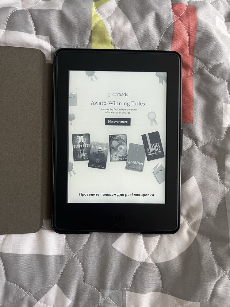 Amazon Kidle Paperwhite 7gen + чохол, з невеличким дефектом