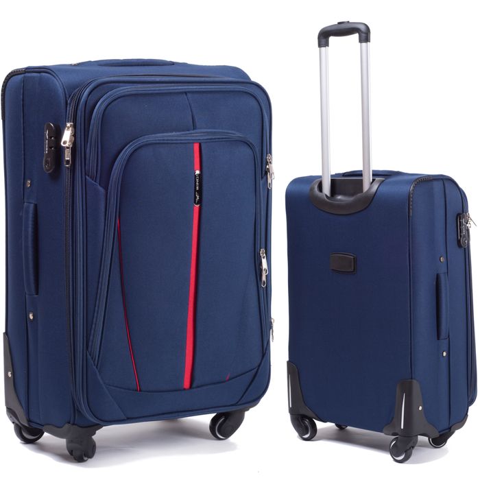 Валіза Дорожній чемодан міцний валіза Сумка на 4 колес Новий Польща