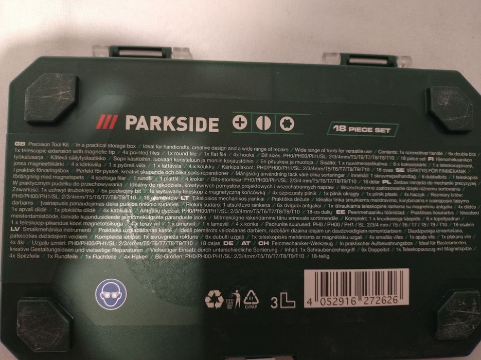 Zestaw do mechaniki precyzyjnej Parkside