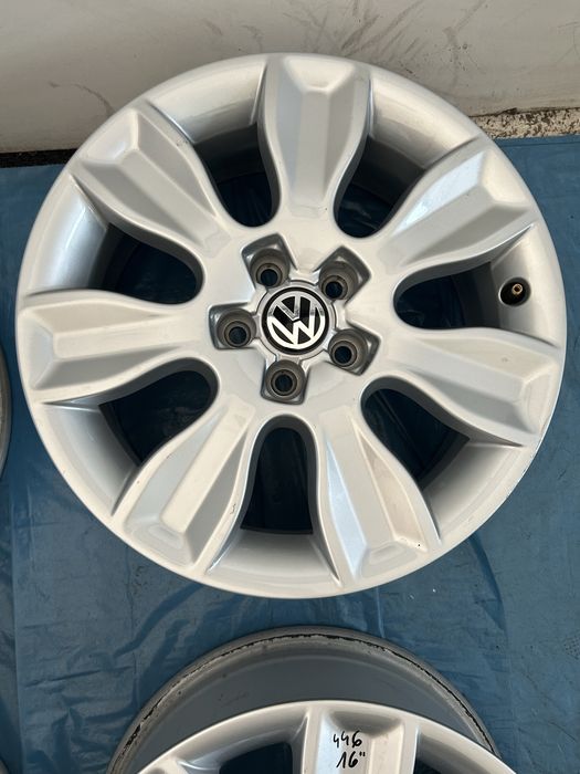 446 Felgi Aluminiowe VW Volkswagen Golf IV R 16 5x100 Bardzo Ładne