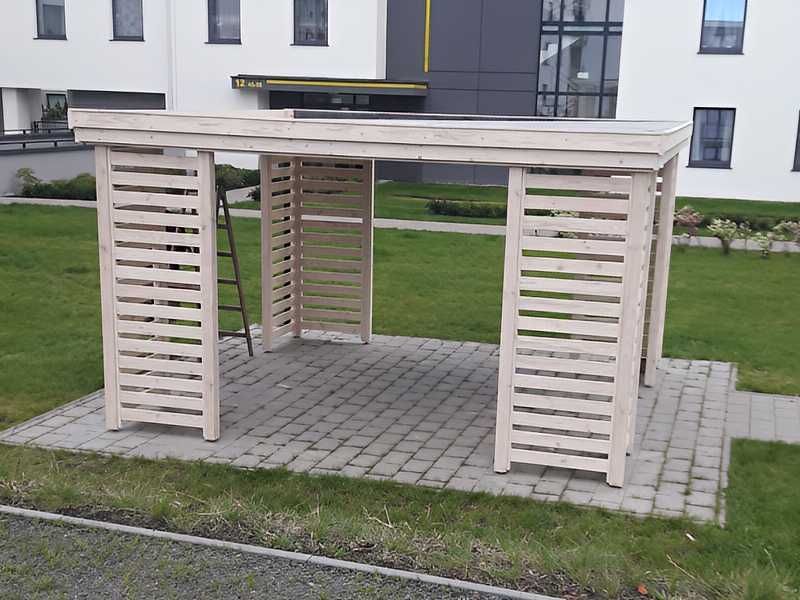 ALTANA 10 3x3m Proste Deseczki +Papa Rynny Impregnacja od Producenta