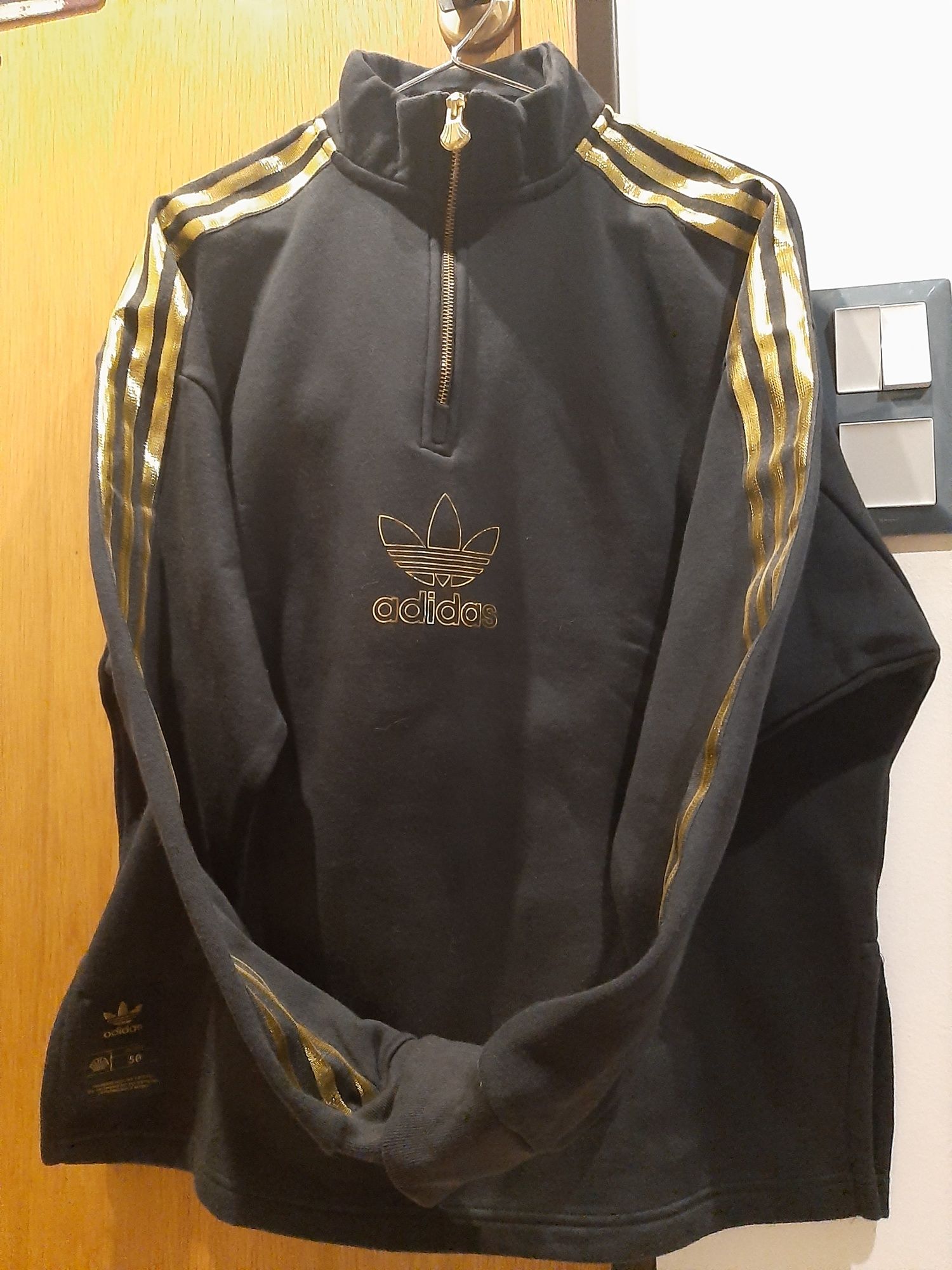 Casaco kaporal preto  sweat camisola adidas original
