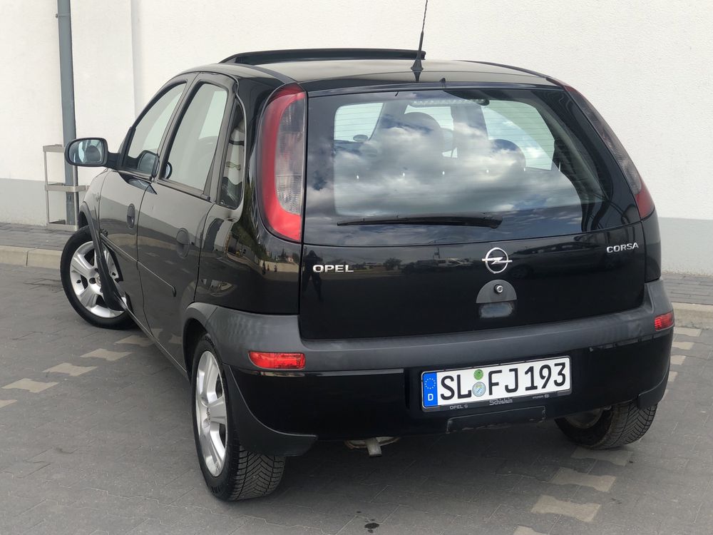 Opel Corsa C 1.0 Benzyna z Niemiec 5drzwi Szyber Mały Przebieg ZADBANA