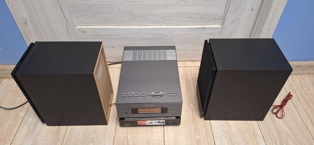 Wieża SONY HCD-CBX5 ! + Kolumny SONY ! OKAZJA ! BDB STAN 100 % Sprawna