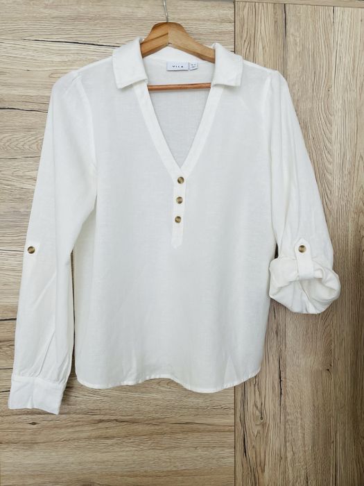 Kremowa bluzka Vila