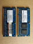 Память для ноутбука SO-DIMM DDR2 1 Gb (2x512Mb) 667 MHz, Nanya