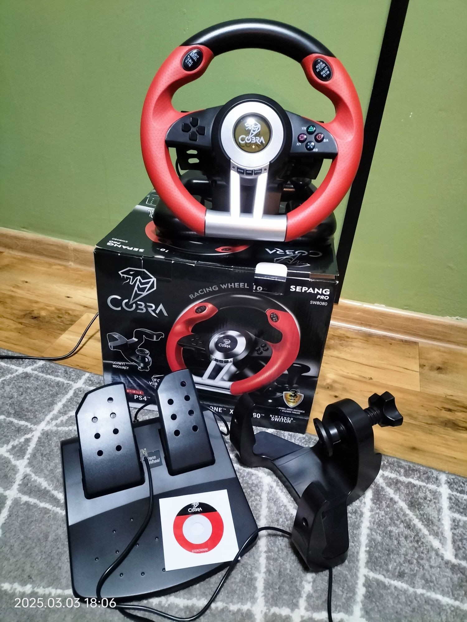 Kierownica Cobra Sepang SW8080 Pro