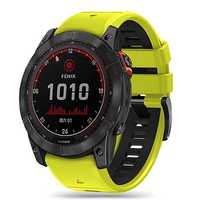 Tech-protect Iconband Pro Garmin Fenix 5 / 6 / 6 Pro / 7 Lime/black