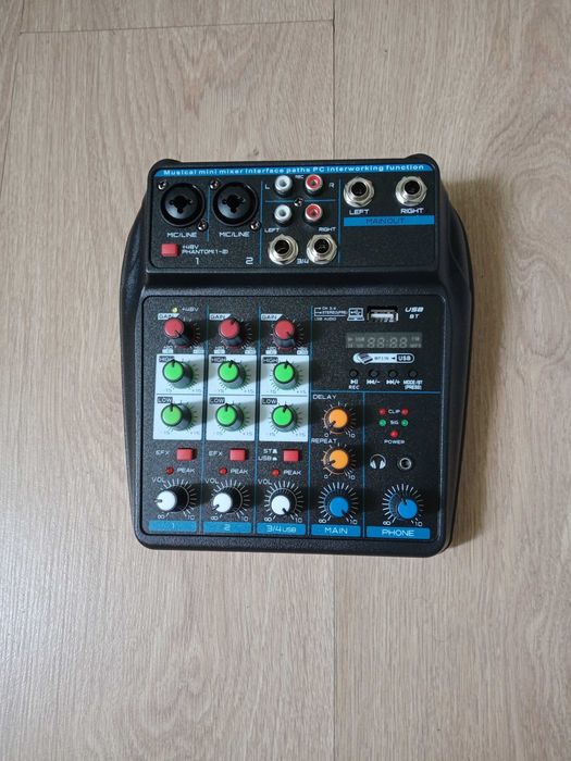 Новый микшер. Микшерный пульт. Блютуз