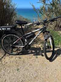 E-bike BTT Coluer 1000w Bat 12,8ah c/20km,roda 26" tamanho S ate 1,65m