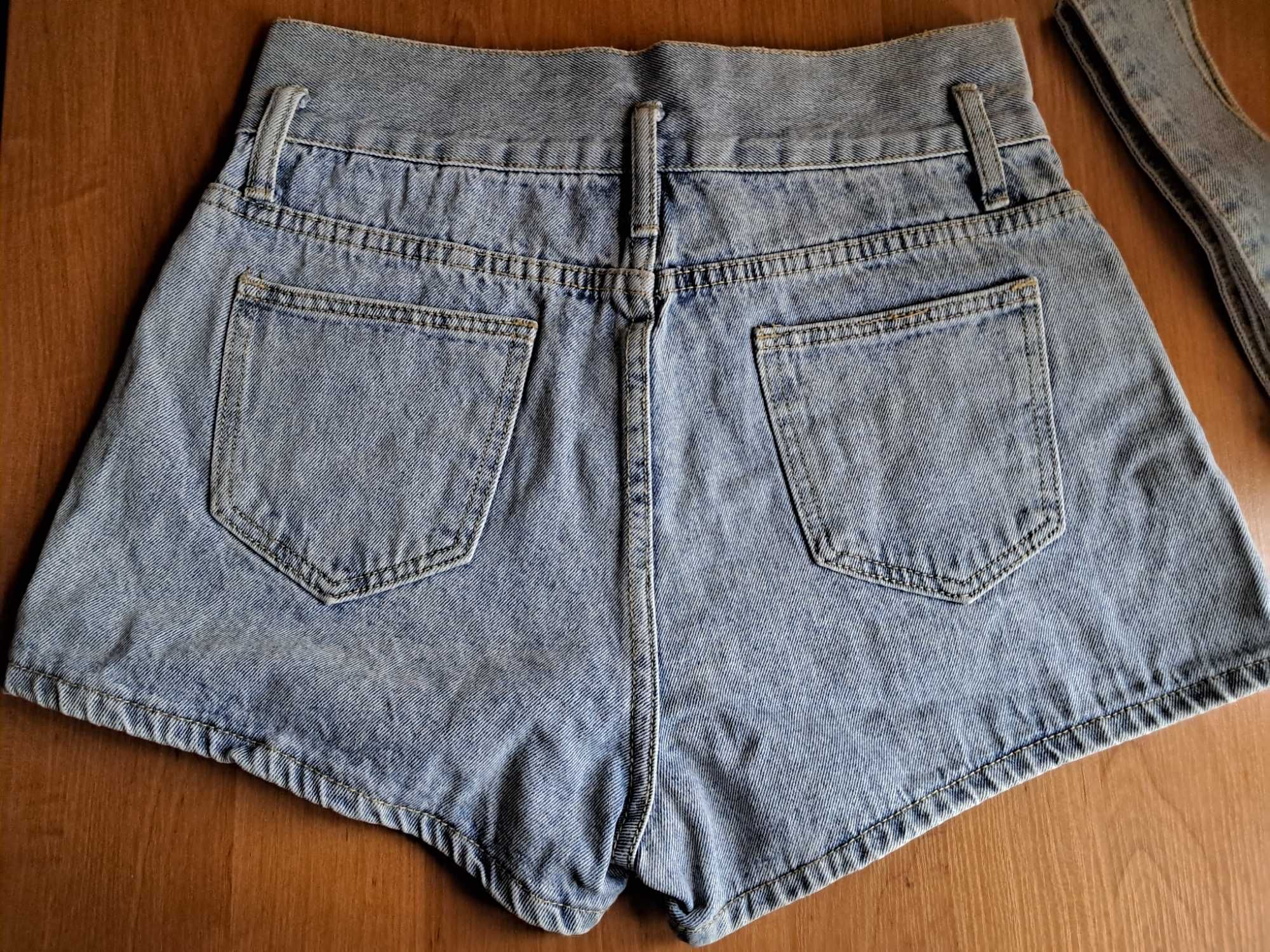 Джинсові шорти з плотного джинсу