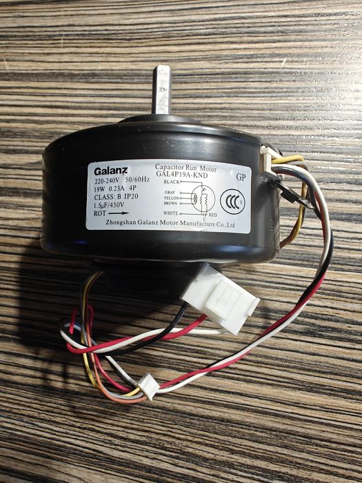 Мотор кондиціонера galanz gal4p19e-knd 19w 0,22a 220-240v