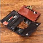 Bolsa de pele para tabaco