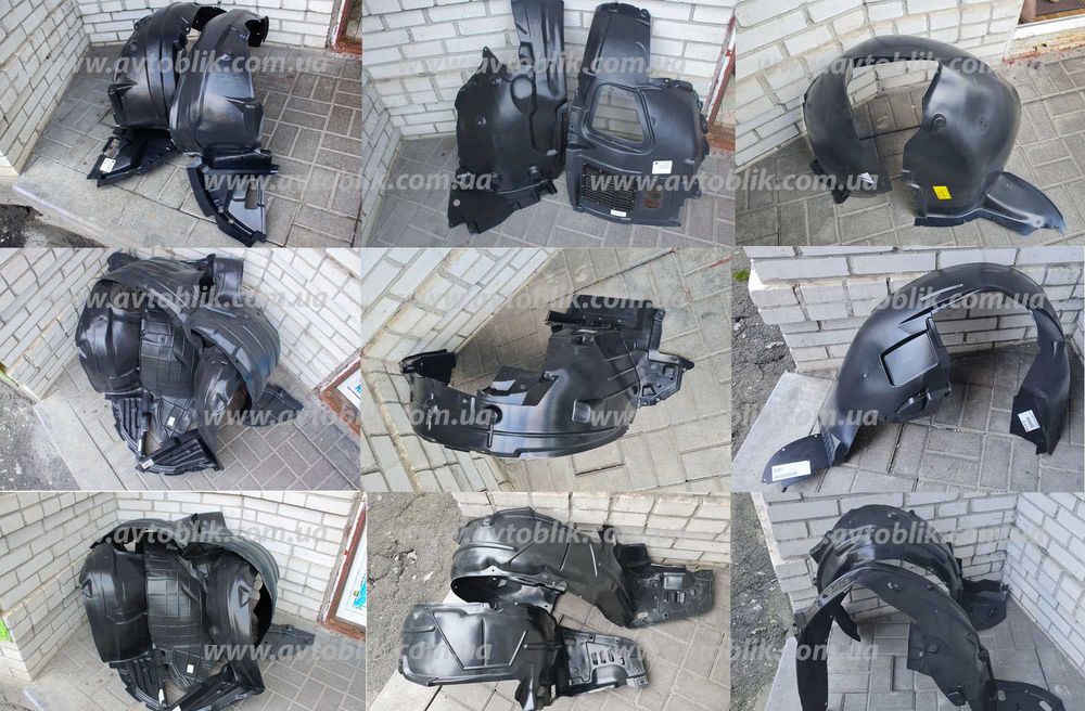 Передні підкрилки Nissan Qashqai, Juke, Murano, Rogue, X-Trail, Kicks