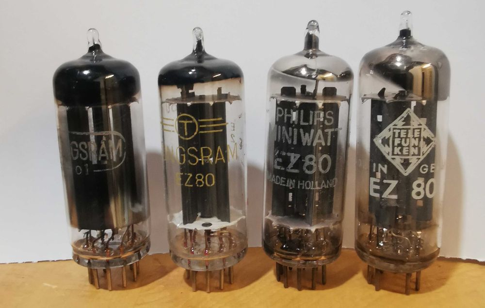 Радиолаампы ECC81,ECC82 ECC83