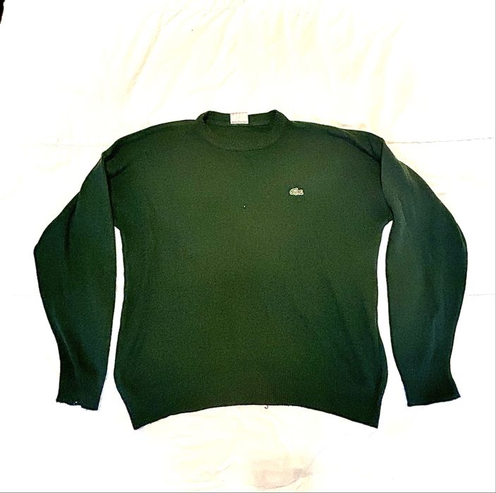 Camisola Lacoste vintage verde escura”
