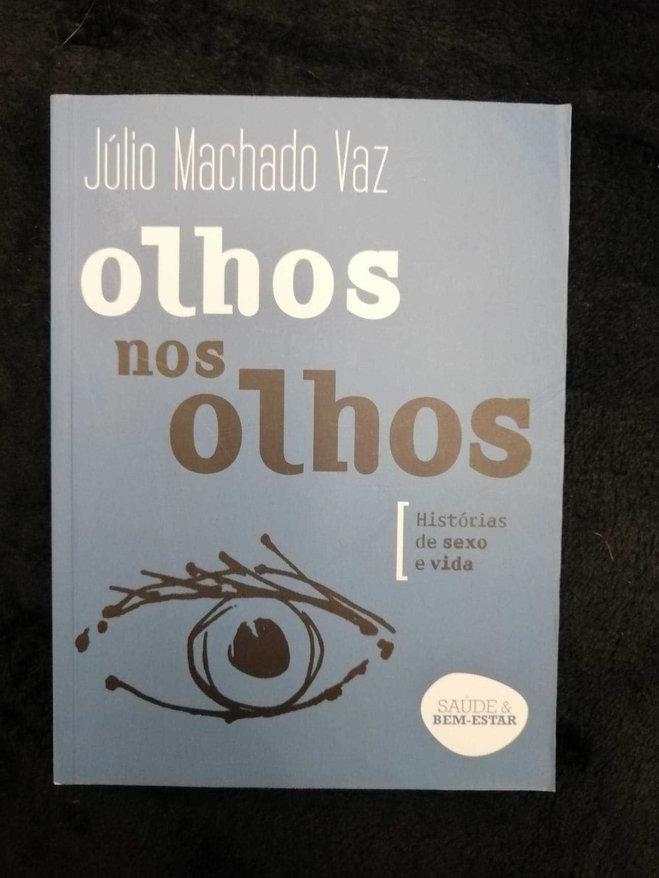 Livro "Olhos nos olhos" de Júlio Machado Vaz - bom estado