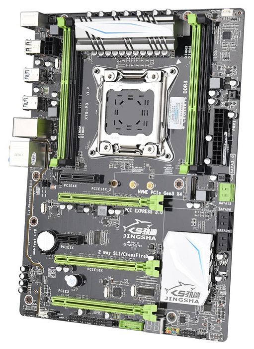 Комплект плата Jingsha X79. Процесор Intel E5 2689 3.6 GHz. RAM 32 GB.