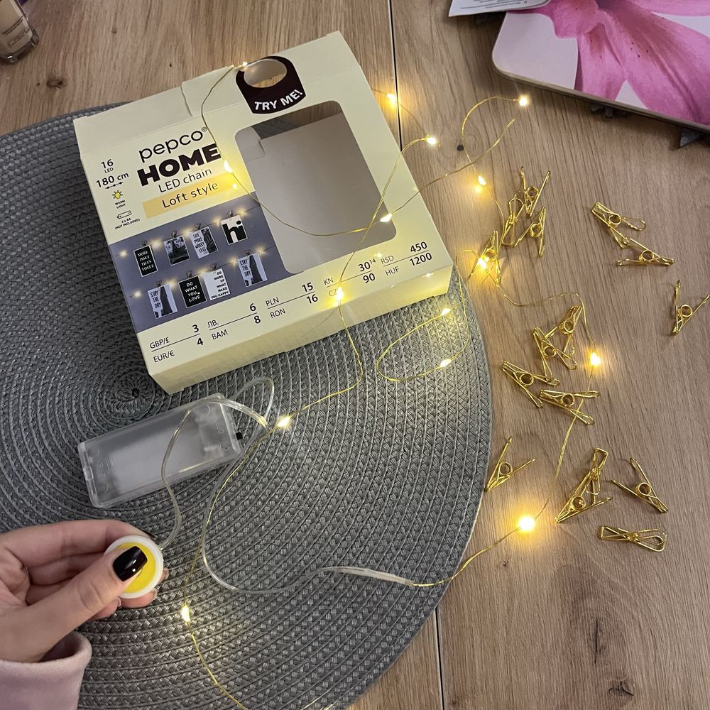 lampki led do powieszenia zdjec