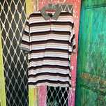 Koszulka polo w paski Burberry Golf [L]